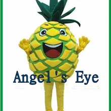 Профессиональный ананас прогулки мультфильм костюмы Куклы одежда Плёнки и ТВ реквизит производительности костюмы фрукты Маскоты костюм sw405