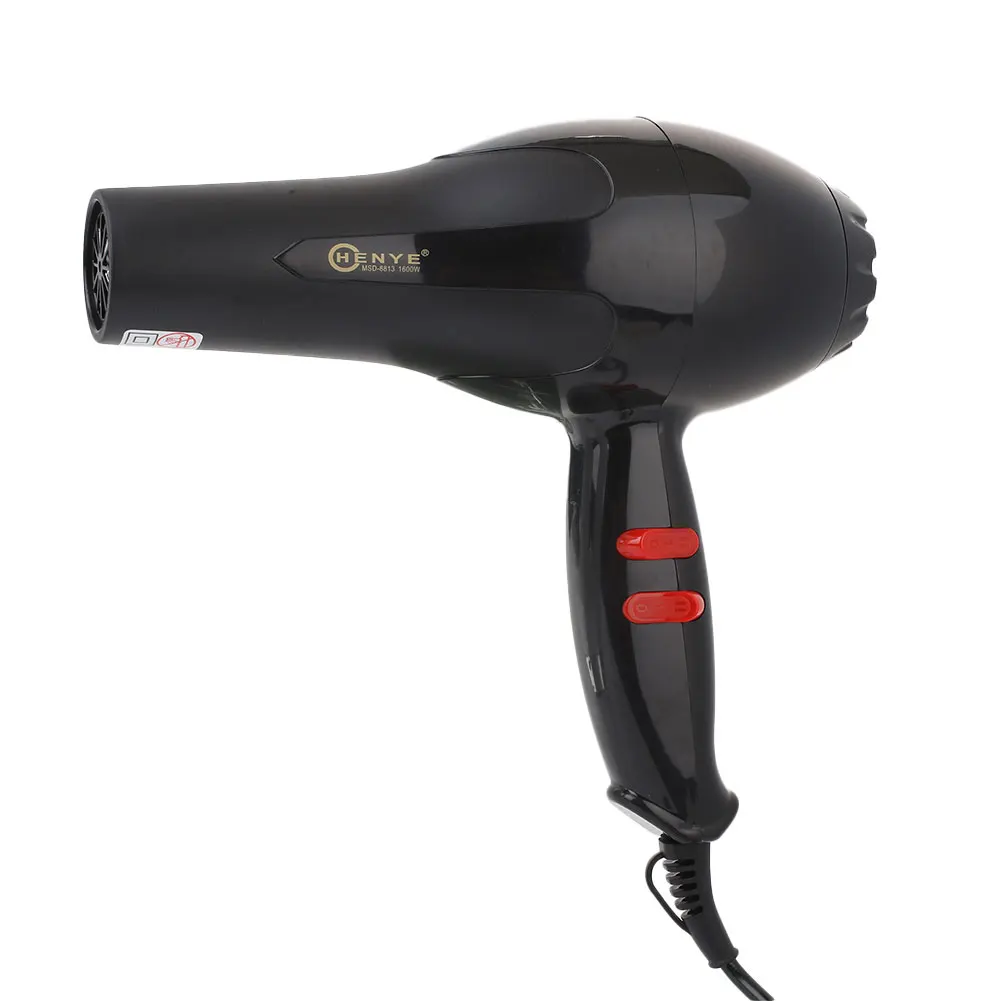 household Hair Dryer 1600W Blower Professional Fans Super Speed Salon Household  travel portable foldable hair dryer