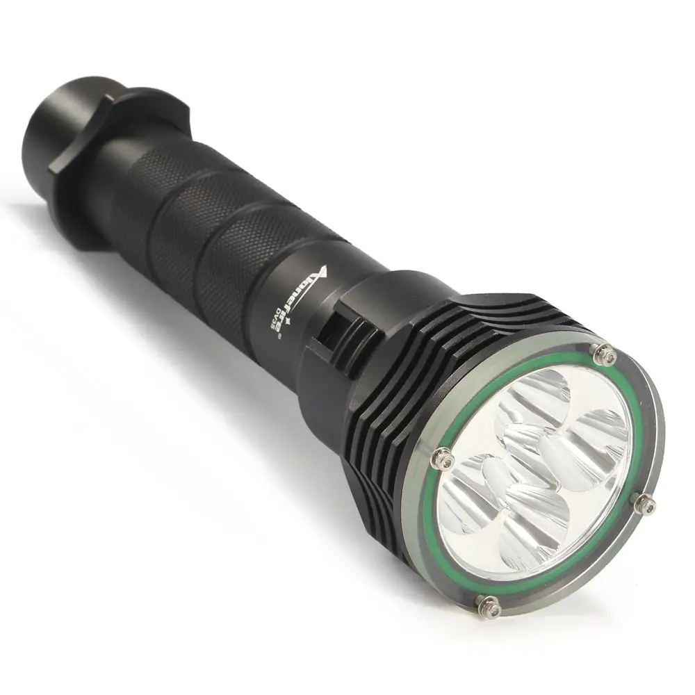  AloneFire DV35 diving underwater flashlight 5 x cree XM-L L2 LED 26650 torch light waterproof brigh - 32817572877