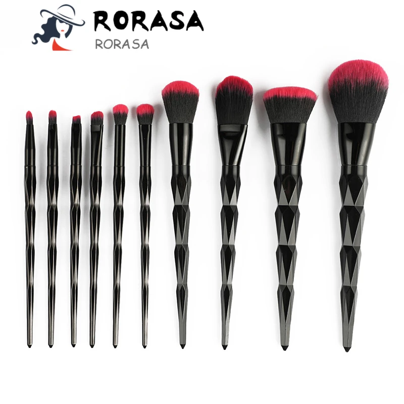 

RORASA 1pc Diamond Makeup Brush Foundation Eyebrow Eyeshadow Powder Concealer Brushes Multifunctional Cosmetic Make Up brushes