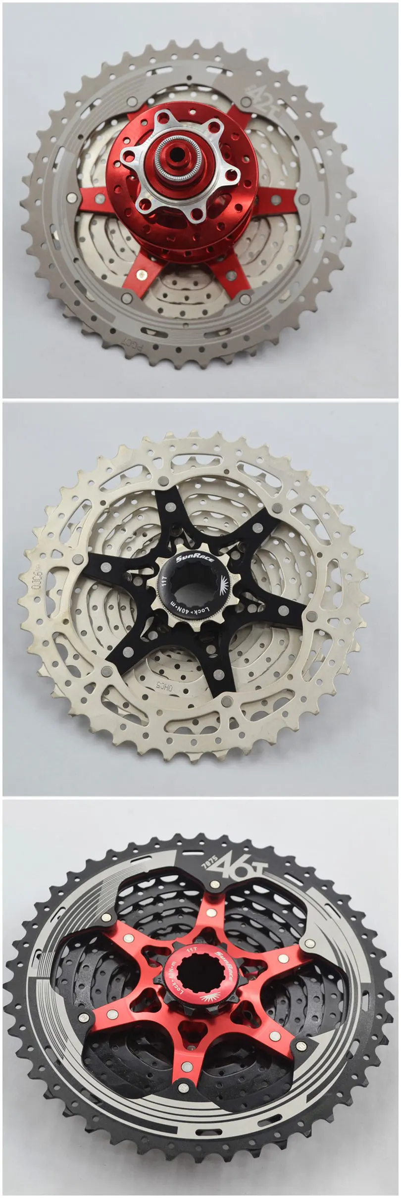 Sunracing 11 скоростей горный велосипед Freewheel CSMX8 11-46T 11-42T маховик зубы шатун Велоспорт кассета маховик запчасти для велосипеда