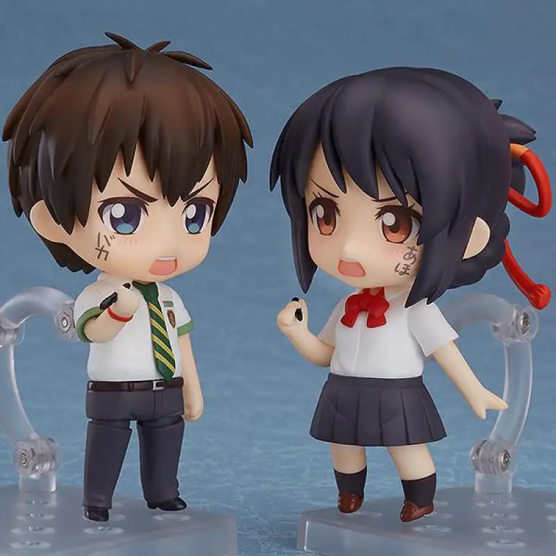 

Cute Anime Movie Your Name Action Figure Toys Nendoroid Tachibana Taki & Miyamizu Mitsuha PVC Collection Model Dolls Gifts 10cm
