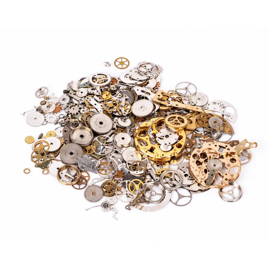50 g/bolsa piezas Steampunk Vintage Steampunk Metal Steampunk engranajes reloj de pulsera piezas antiguas engranajes ruedas vapor Punk lotes DIY