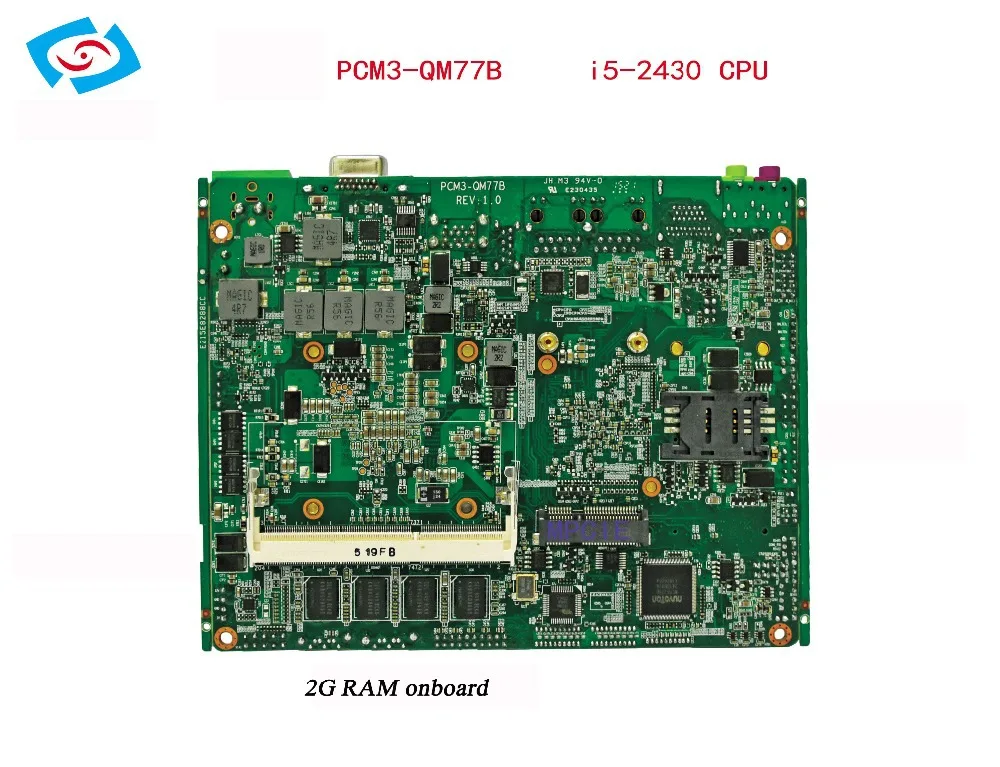 Слоты на плате VGA Sound itx материнская плата pico (PCM3-QM77B) | Компьютеры и офис