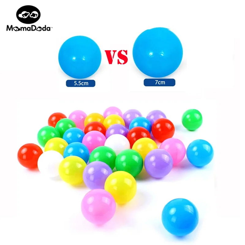 50PCS 7CM Eco Friendly Pit Balls Soft Pool Ocean Balls Stress Air Balls