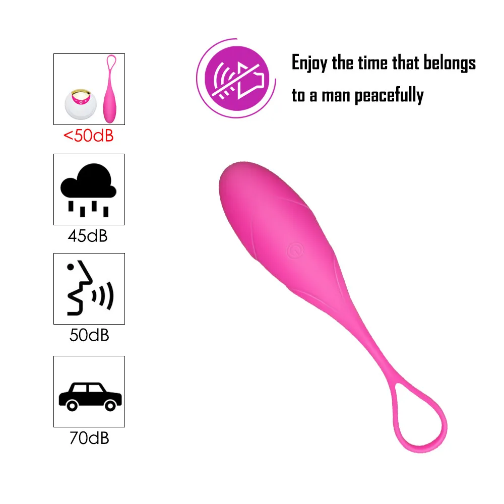 Love Egg Vibrator Wireless Remote Powerful 10-mode Vibrations Remote Control Vibrating Egg G- Spot Vibrator Sex Toy for Women