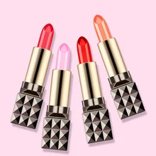 New Temperature Color Change Hot Magic Moisturizer Full Lips Balm labial Transparent Flower Jelly Baby Lips Lipstick