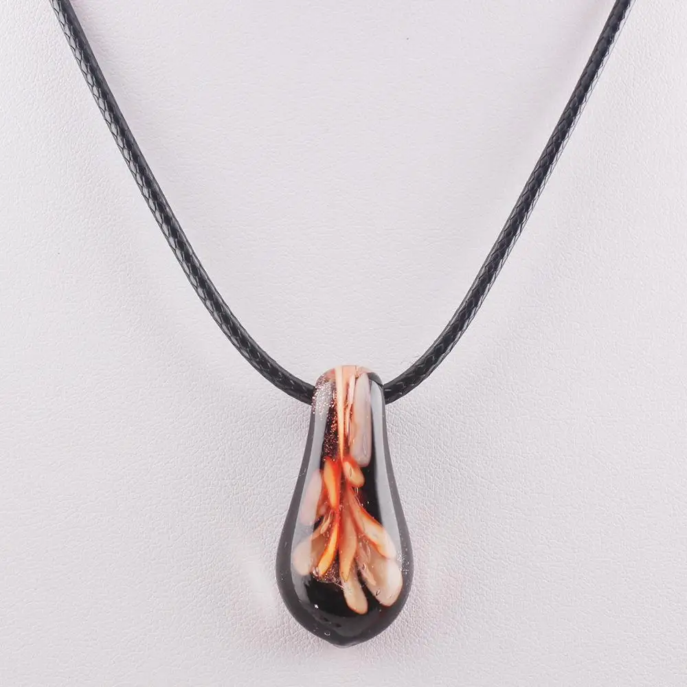 Уникальный стиль Модный цветочный светильник в форме капли воды кулон из