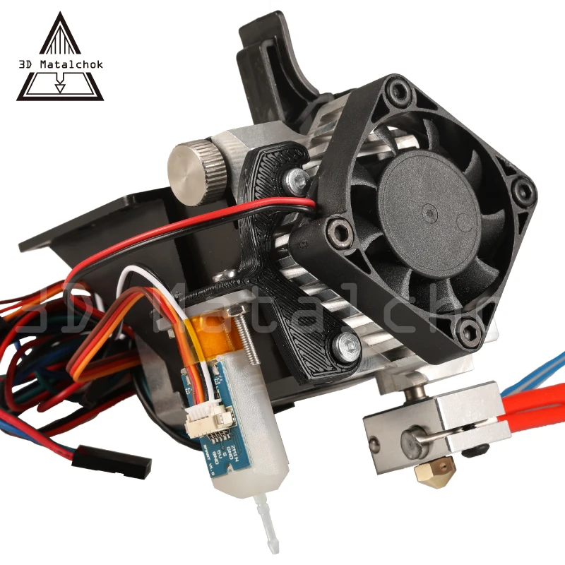Деталь для 3D принтера Titan Aero Extruder Полный комплект с шаговым двигателем NEMA 17 + bltouch