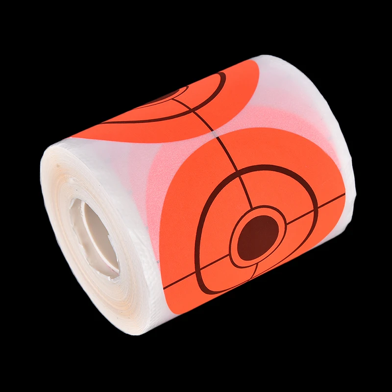 Лидер продаж 250 цели в рулоне Diameter7.5cm orange наклейки мишень для съемки