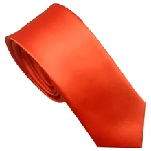 LAMMULIN мужские галстуки для костюма дизайн оранжевый Одноцветный жаккардовый микрофибровая ткань шейный платок, тонкий галстук 6 см Cravat Gravatas Corbata