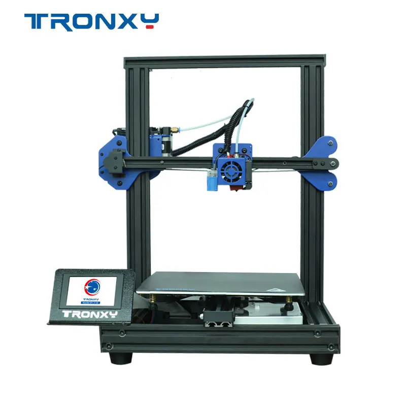 Tronxy XY-2 Pro 3d принтер полностью металлический плюс размер настольная рамка быстромонтируемый 3,5 дюймовый TFT экран Impresora 3D Drucker DIY экструдер - Цвет: XY-2 PRO