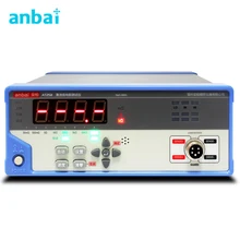 Низкая ом тестер AT2511 цифровой микроомметр Мега тестер сопротивления постоянного тока Макс 5000 Выделите светодиодный