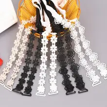 Женское эластичное вязаное крючком цветочный кружевной бюстгальтер на бретельках для свадебной вечеринки