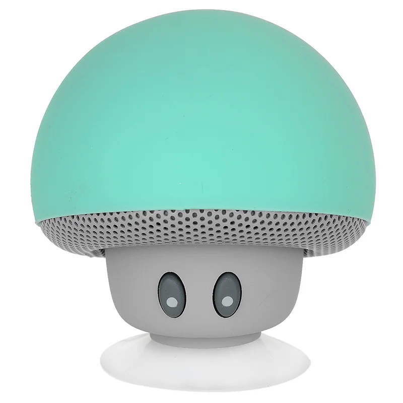 Mini Bluetooth Wireless Speaker Cute Mushrooms Style Music Player