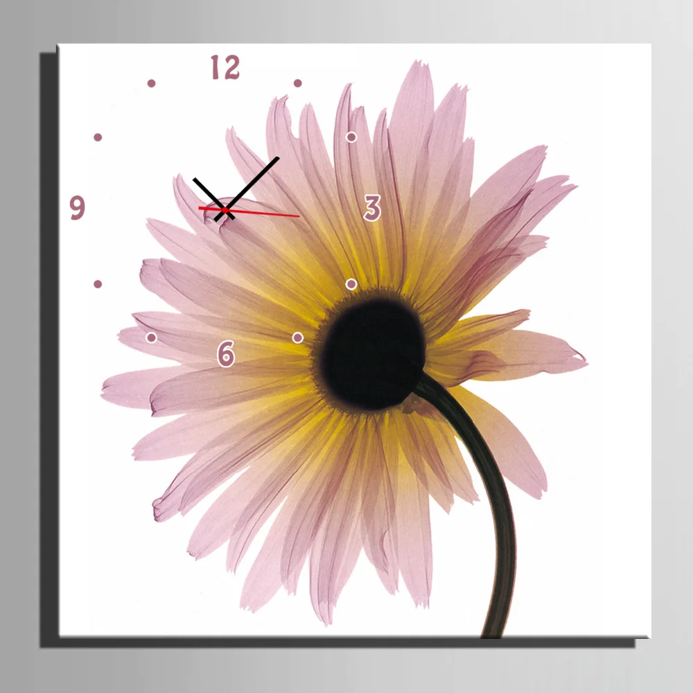 

Free Shipping E-HOME A Sun Chrysanthemum Clock in Canvas 1pcs Wall Clock 18011208