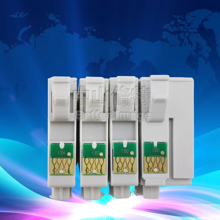 

INK WAY High Quality Compatible Ink Cartridge for T1301-T1304 Workforce WF-7015/WF-7515/WF-7525,free shipping