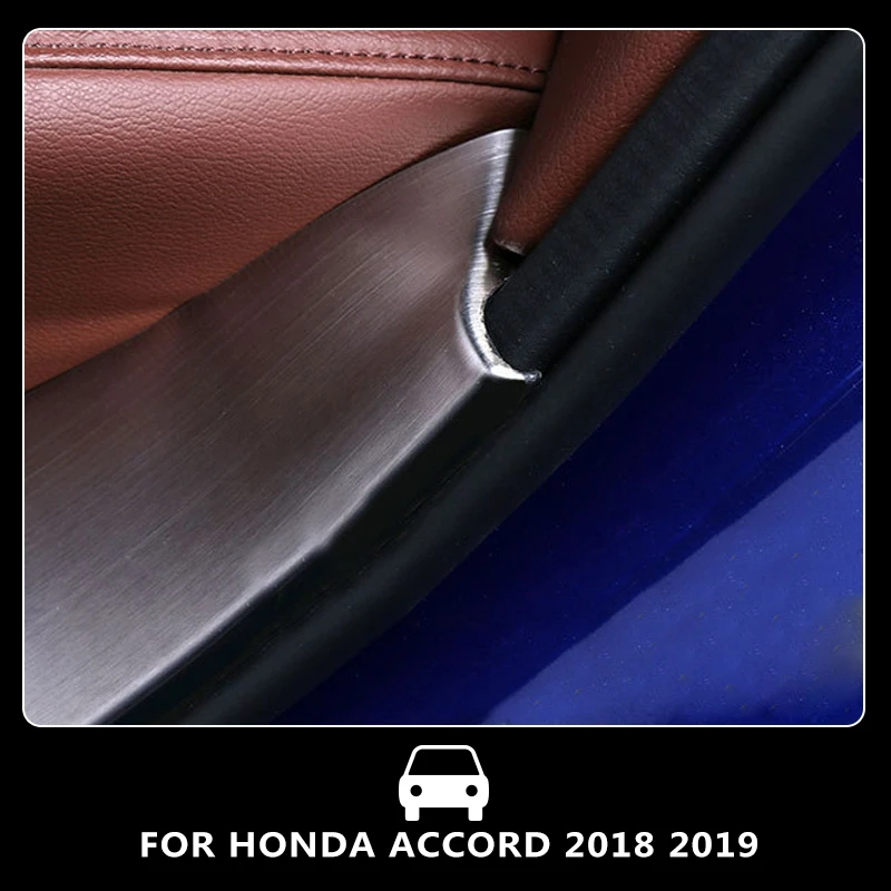 Pcmos нержавеющая сталь наружный порог Накладка защита для Honda Accord Добро пожаловать педаль порог педаль Анти-трение