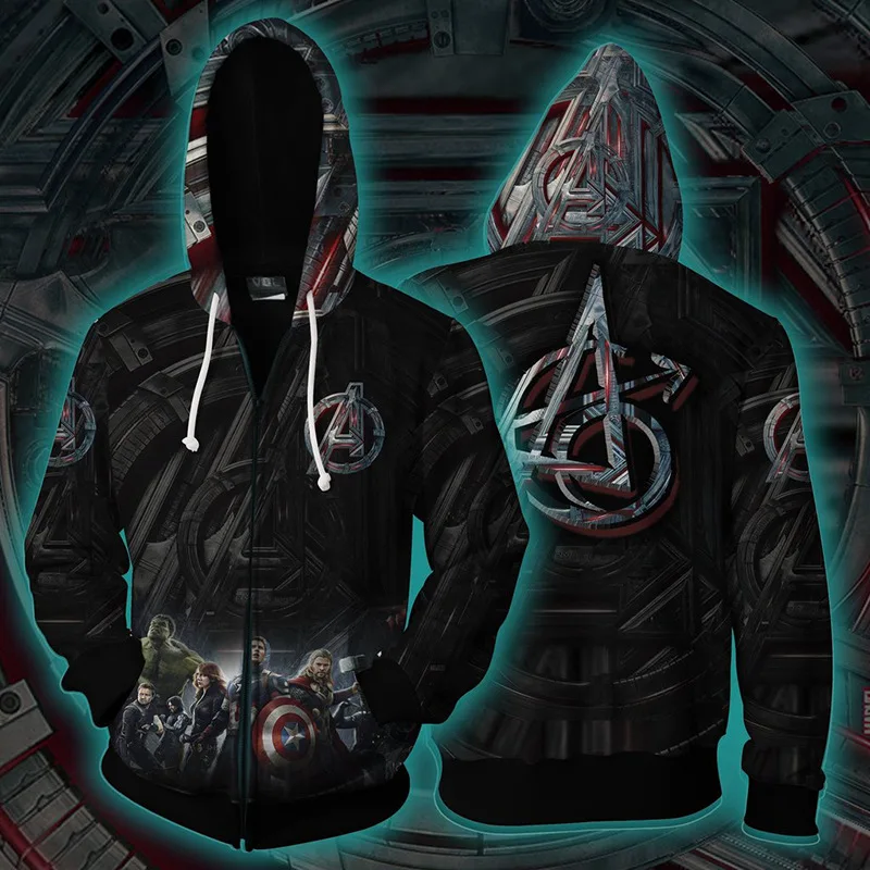 

Avengers Endgame Quantum Realm Sweatshirt Jacket Advanced Tech Hoodie Cosplay Costumes 2019 new superhero Iron Man Hoodies suit