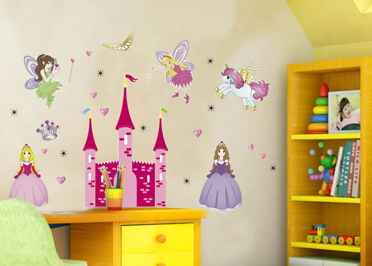 barbie doll wall stickers