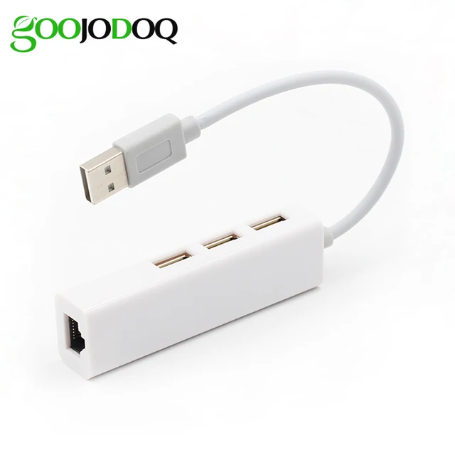 USB Ethernet usb-хаб RJ45 Lan сетевой карты 10/100 Мбит/с Ethernet адаптер для Mac iOS ноутбук ПК Windows RTL8152 USB 2,0 концентратор 1