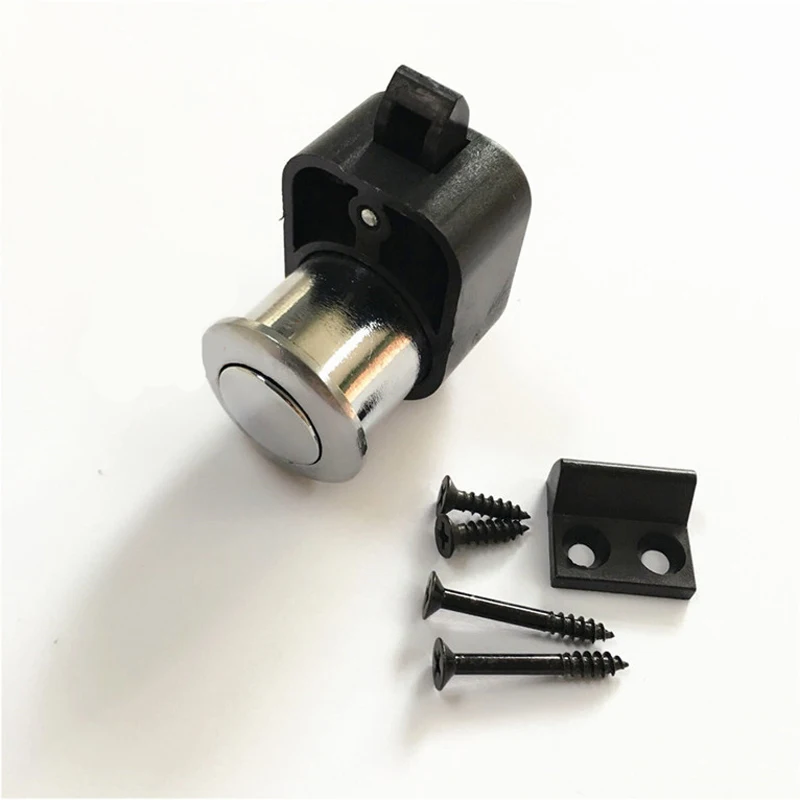 

Mini Push Lock Latch Knob Motorhome RV Caravan Drawer Cupboard Cabinet Push Latch For Furniture Hardware