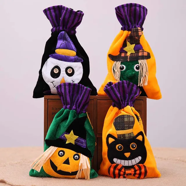 Party Kids Candy Bag Gift Bags Children S Pumpkin Party Kids Candy Bag Gift Bags Children S Pumpkin Trick Or Treat Sacks Event