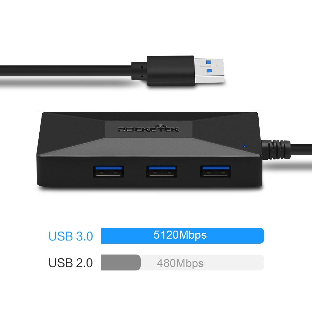 Rocketek USB гигабитный Ethernet адаптер 1000 Мбит/с Тип c концентратор 3,0 Lan для Xiaomi Mi Box 3/S Android tv телеприставка сетевая карта Rj45