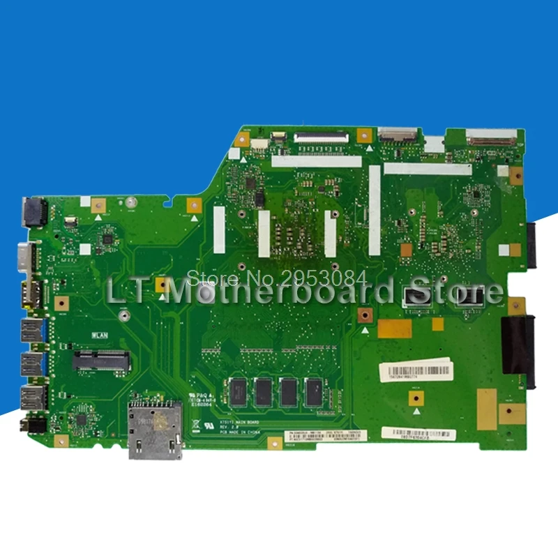Материнская плата для ноутбука For Asus X751Y X751YL 2G 7010 системная логическая