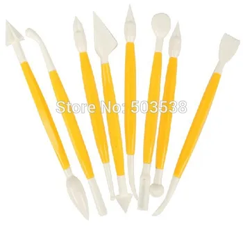 

8PCS/LOT,Plastic clay tools,Clay sculpture tools,Plastic embossed pen, Artist tools,Kids toys.Craft material.Wholesale.Onstock.