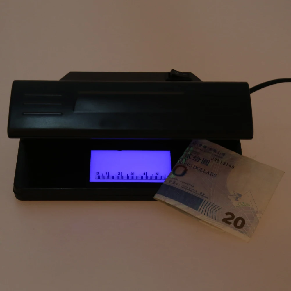 Счетчик денег машина детектор денег машина УФ светильник практичный фальшивый банкнот Детектор фальшивых денег проверка ЕС