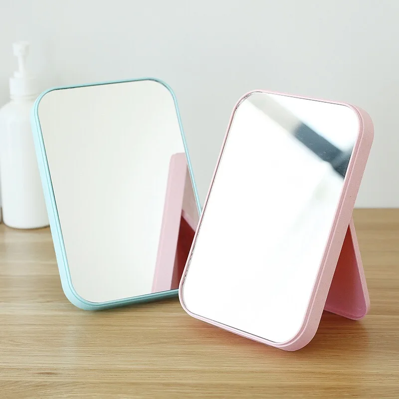 

4PC Fashion Women Ladies Make Up Mirror Cosmetic Folding Portable Compact Pocket with Makeup Tool Nice Gift