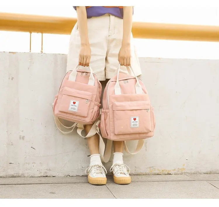 Школьный женский рюкзак, модная новинка, яркие цвета, милые девушки, девочки, школьники, школьный ранец, сумки через плечо, холщовые рюкзаки