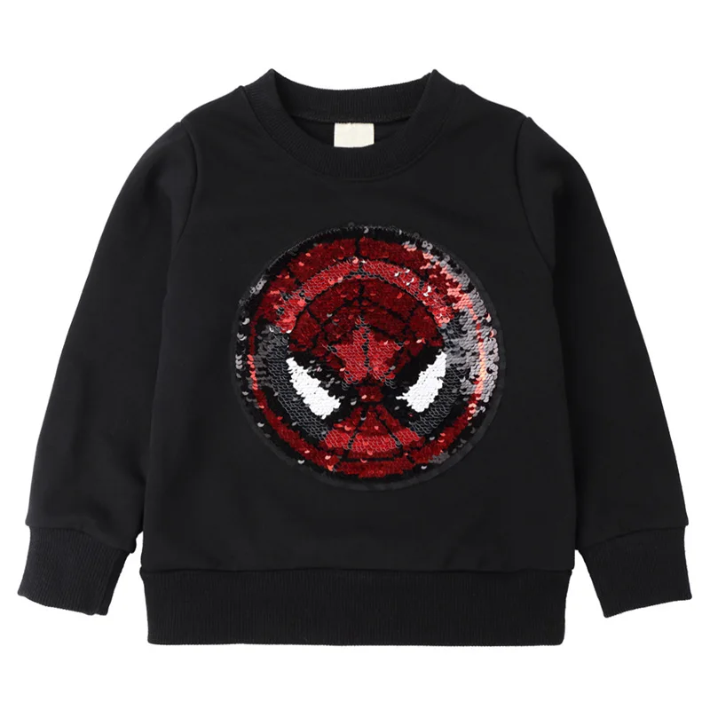 Black Sweatshirt Детский крутой свитер с героями мультфильмов; комплект одежды со штанами; Пижама для мальчиков и девочек; топы принцессы; футболка; весенняя одежда; толстовка с капюшоном для костюмированной вечеринки «История игрушек» - Цвет: Black Sweatshirt