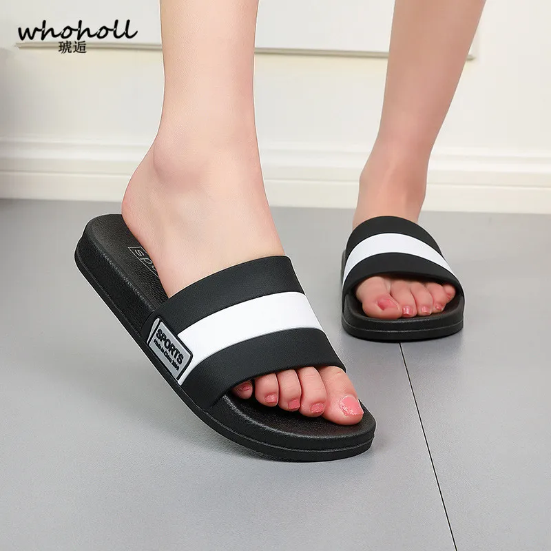 

Summer Slides Man Women Slippers Lovely Rainbow Beach Slippers Platform Slip on Sandals Women Shoes Flip Flops Zapatillas Mujer