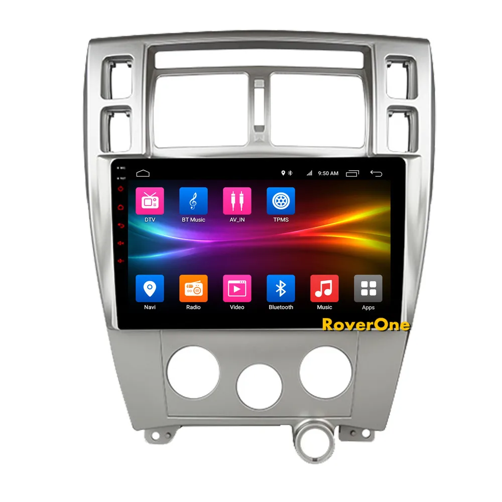 Flash Deal RoverOne Android 9.0 Octa Core Tucson Car Radio GPS For Hyundai Tucson 2005-2009 Touchscreen Multimedia Player Stereo Head Unit 6