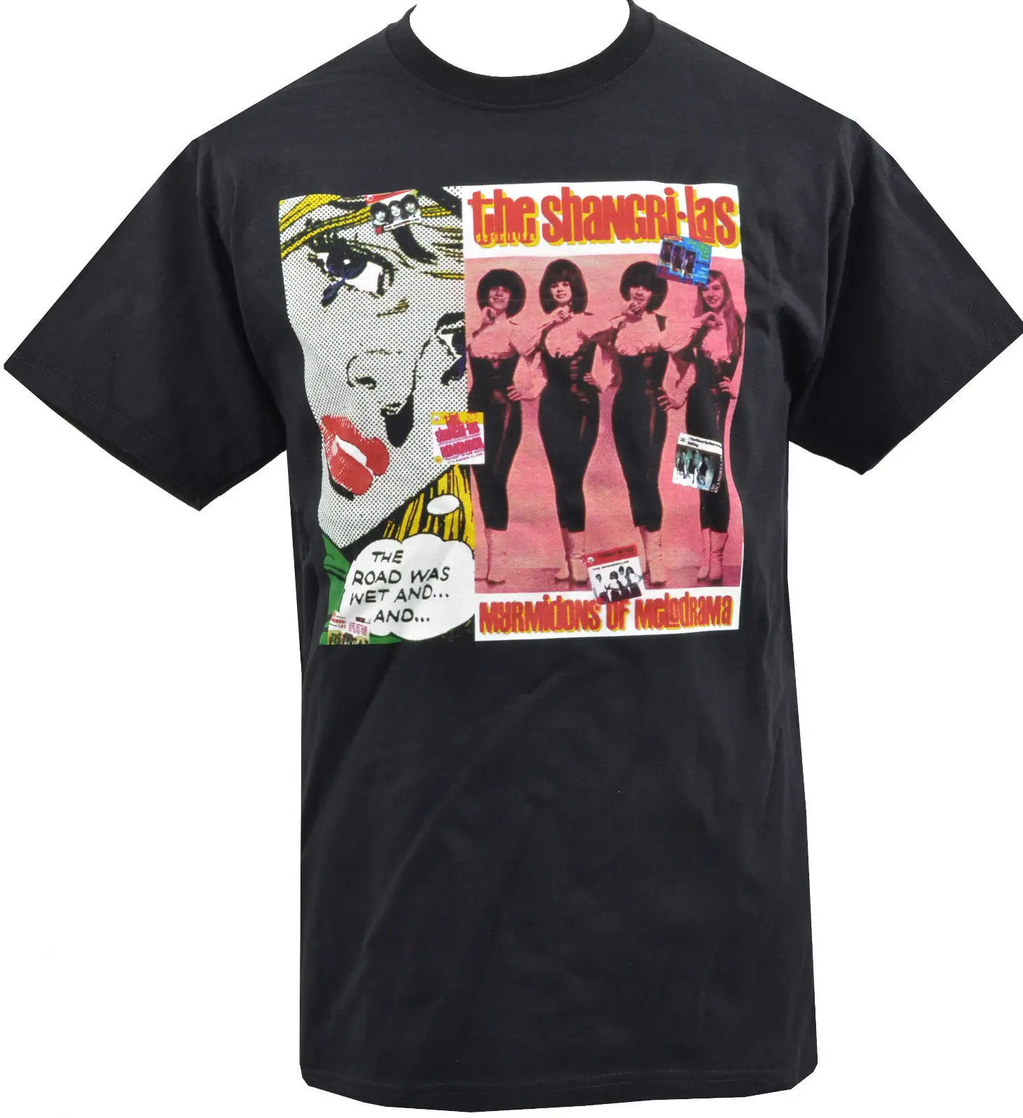 Мужская черная футболка SHANGRI LAS LEADER OF PACK SISTERS 60 s S-5XL