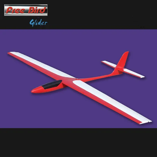 Free Bird Glider 1450mm Fiberglass Fuselage & Balsa wood wings