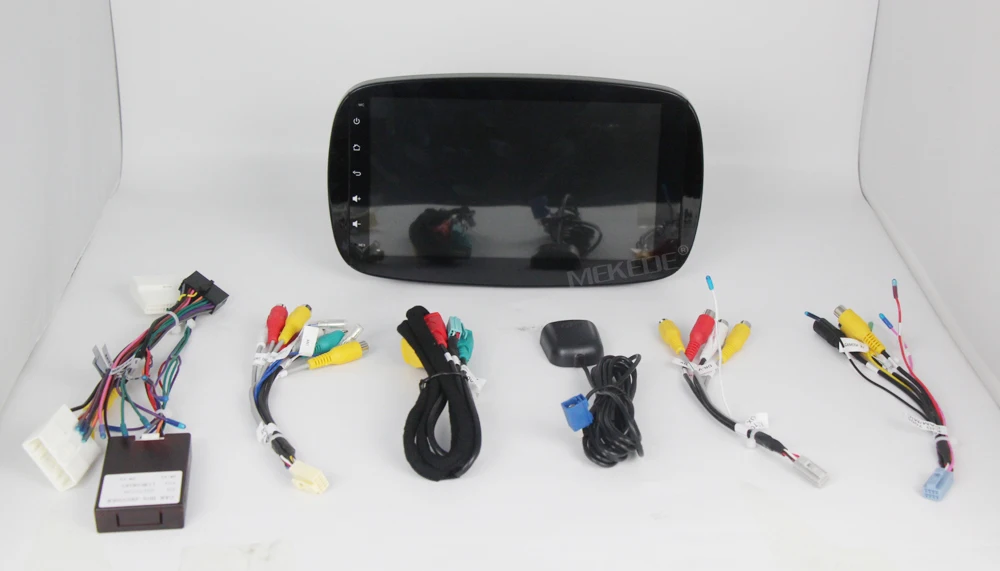 Sale MEKEDE Picture in picture function Octa core Android 8.0 Car tape recorder GPS DVD Player For Mercedes Benz SMART 2015 2016 2