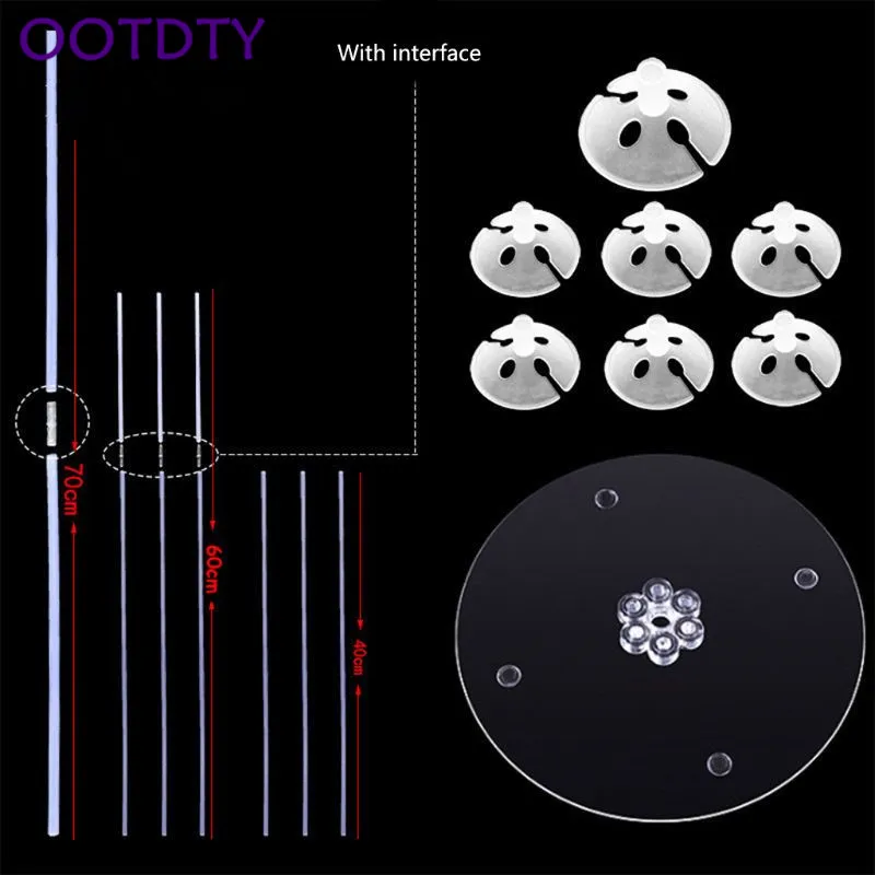  Removable Balloon Stand Column DIY Wedding Decoration Latex Balloon Support Ball Frame Wedding Part
