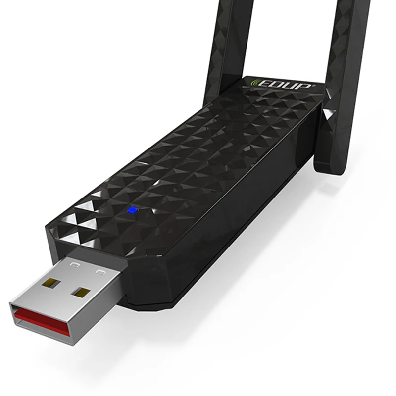 

EDUP usb Ethernet wifi adapter 802.11ac 600mbps 5ghz wifi receiver double 2dbi antenna high speed wifi adapter network card