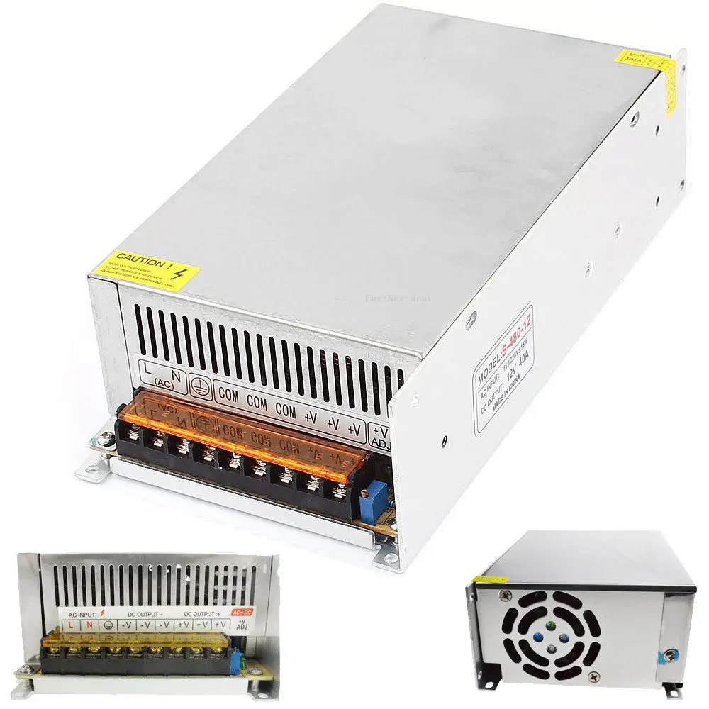 Светодиодный драйвер AC100-240V DC/DC 24V 1A 2A 3A 5A 10A 15A 20A 30A 40A 50A Мощность адаптер для Светодиодные ленты светильник силового трансформатора