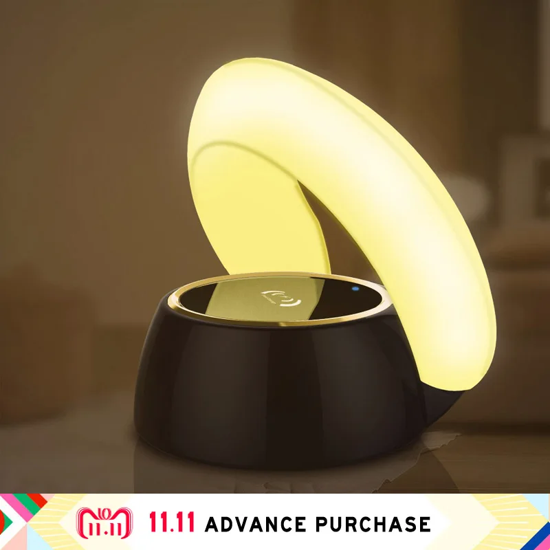 

table lamp wireless charger charging for phone qi 3.0 USB iphone X samsung S8 fast quick charge 3.0 auto adapter without wire