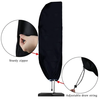 

Outdoor Banana Umbrella Cover Waterproof Oxford Cloth Garden Patio Cantilever Parasol Rainproof Umbrella Cover Accessories