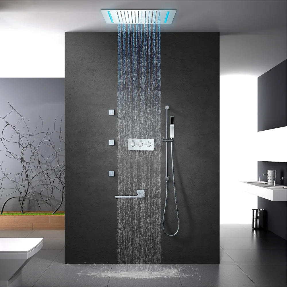 Günstige Kaufen 16 Farben Dusche Panel Regendusche