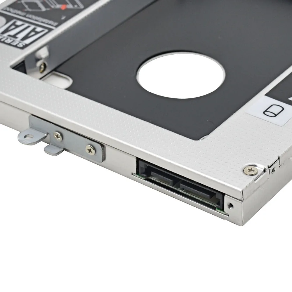 MJTEK алюминиевый SATA 3 0 2nd HDD Caddy 12 7 мм 2 5 &quotSSD корпус заказной для hp 4320 P cd rom DVD ROM|enclosure