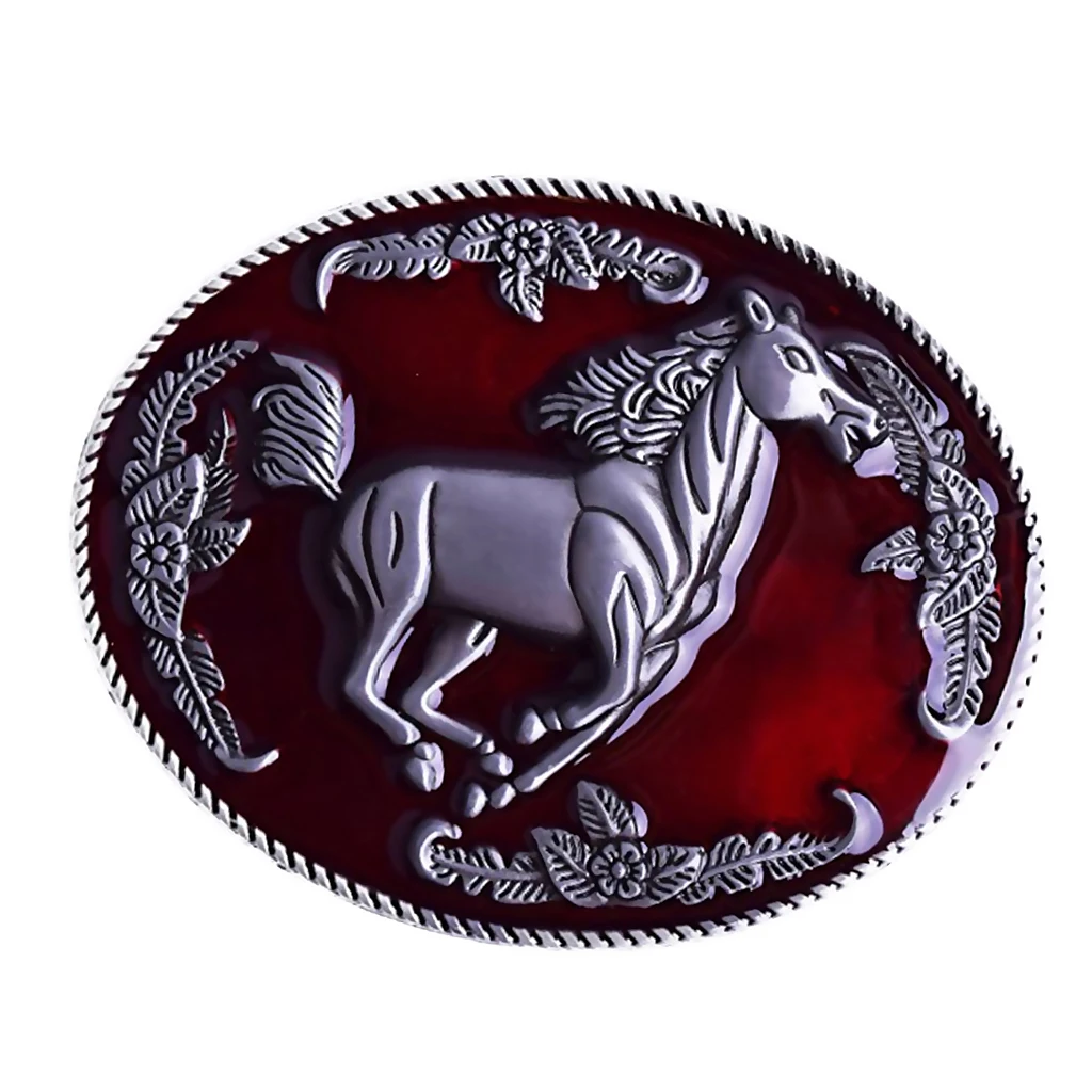 Zinc Alloy Belt Buckle for Men High Quality Alloy Material Gold Silver Horse Adaptation width 3.5CM Designers Fashion Design 