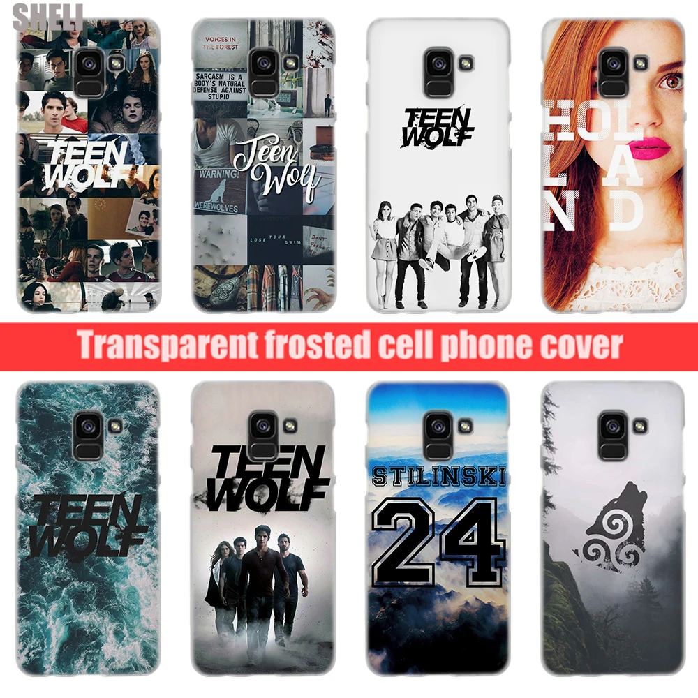 

SHELI Stilinski 24 Teen Wolf Transparent Hard Case for Samsung Galaxy A3 A5 2017 A6 A7 A8 2018 plus Galaxy Note 9 8 5 4 A9