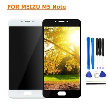 For Meizu M5 Note LCD Display Touch Screen Digitizer Repair Parts 5.5 inch MeiBlue M5 Note LCD Display Screen With Free Tools