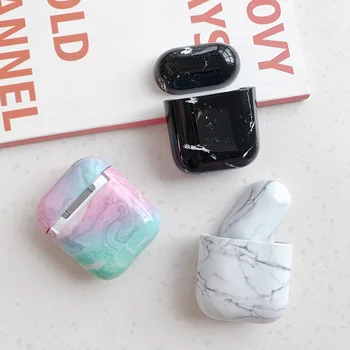 

decal marble granite stone pattern natural texture glossy for airpods 1/2 protective case cover BIA134